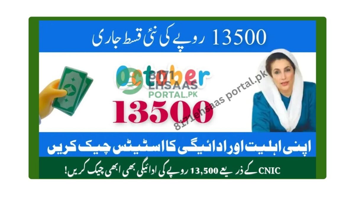 BISP-Check-13-500-October-2025-Payment-Status-Online-Via-CNIC-8171