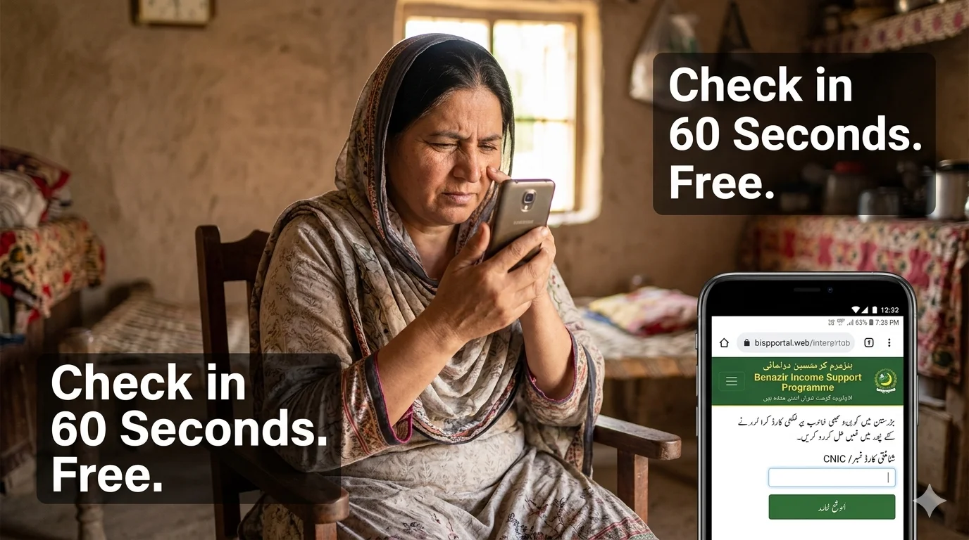 How to Check Your BISP Status Online